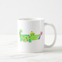 Princess Alligator Coffee Mug