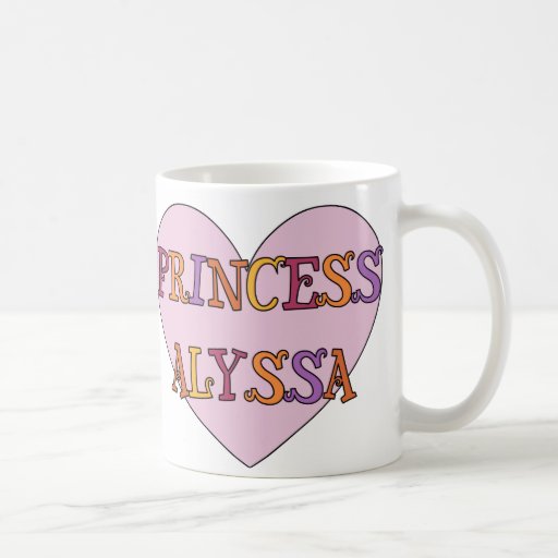 Princess Alyssa Classic White Coffee Mug Zazzle