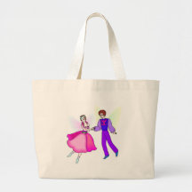 princess and prince canvas bag