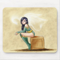 Princess and Salamander Mousepad