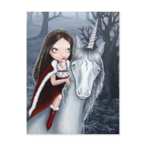 Princess and Unicorn postcards by tanyabond Princess and Unicorn postcards