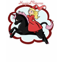 Princess and Unicorn Shirt by Customizables Princess and Unicorn Shirt