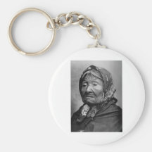 Princess Angeline - Vintage Photo 1896 Key Chain