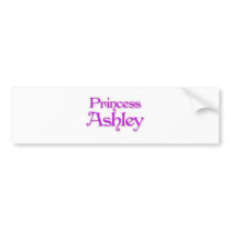 Princess Ashley Bumper Stickers