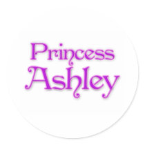 Princess Ashley Sticker