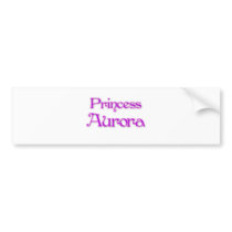 Princess Aurora Bumper Stickers