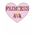 Princess Ava t-shirts