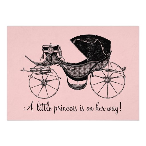 Princess Baby Shower Invitation