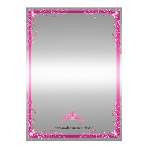 Princess Baby Shower Invitation