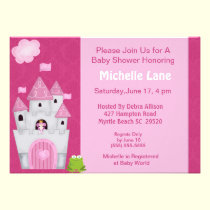 Princess Baby Shower  Invitations invitations