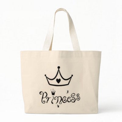 Princess Canvas Bags by rockin_tees