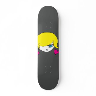 princess barbie - skateboard skateboard