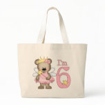 Princess Bear 6th Birthday Bag