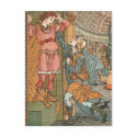 Princess Belle-Etoile - illustration by Walter Cra postcards