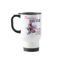 Princess Belter (dark skin) Travel Mug mugs