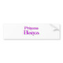 Princess Bianca Bumper Sticker