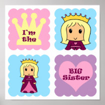 Princess Big Sister Print