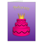 Princess Birthday Card