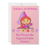 Princess Birthday Invitation