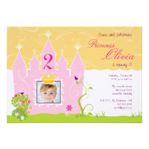 Princess Birthday Invitation