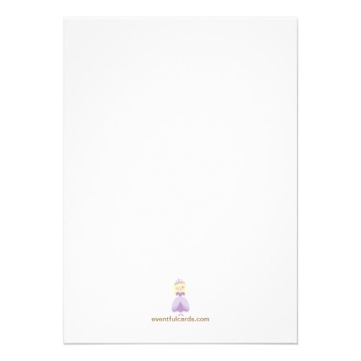 Princess Birthday Party Invitation