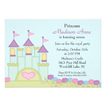Princess Birthday Party Invitation