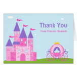 Princess Birthday Party Thank You Card