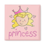 Princess Blonde magnets