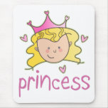 Princess Blonde mousepads