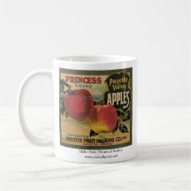 Princess Brand Payette Valley Apples Coffee Mugs