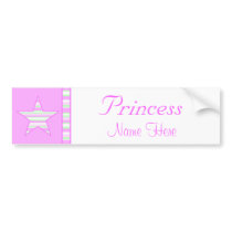 Princess Bumper sticker bumper stickers