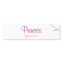 Princess bumper stickers