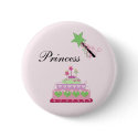 Princess Cake and Green Wand buttons