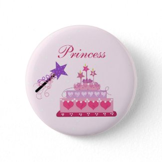 Princess Cake and Wand button