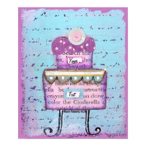 Princess Cake Print posters