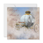 Princess Carriage Princess Sweet 16 Birthday invitations