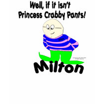 Princess Crabby Pants t-shirts