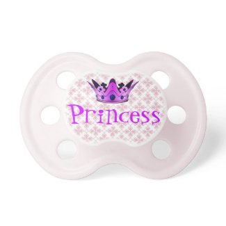 Princess Crown Baby Pacifier