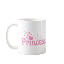 PRINCESS & CROWN COFFEE MUG