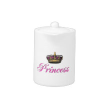 Princess crown in hot pink