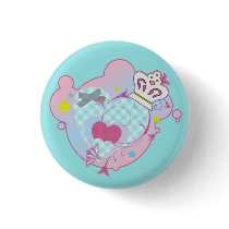 Princess Crown Mini Button