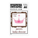 princess crown postage stamp