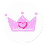 princess crown sticker