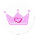 princess crown sticker