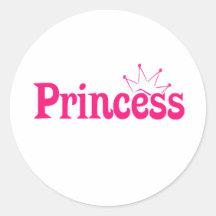 PRINCESS & CROWN STICKERS