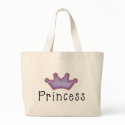 Princess Crown Tees and Gifts bags by naturetees Princess Crown Tees and Gifts bags
