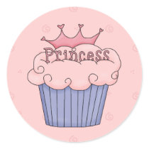 Princess cupcake stickers by avcreativedesign Princess cupcake stickers