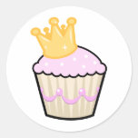 Princess Cupcake Sticker