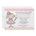 Princess Dance Birthday Invitation