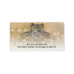 Princess Diamond and Pearls Return Address Label